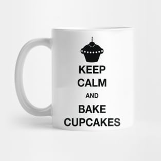 Keep Calm and Bake Cupcakes Mug